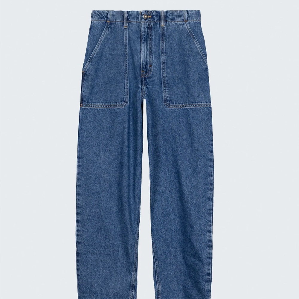 NEW: Finisterre Women's Yarrel Jeans (26R UK size/US 25) Washed Retro Indigo